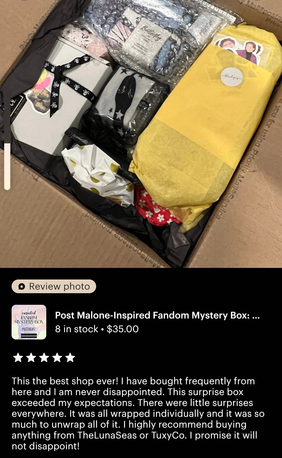 Fan-Core Mystery Box (Post Malone)