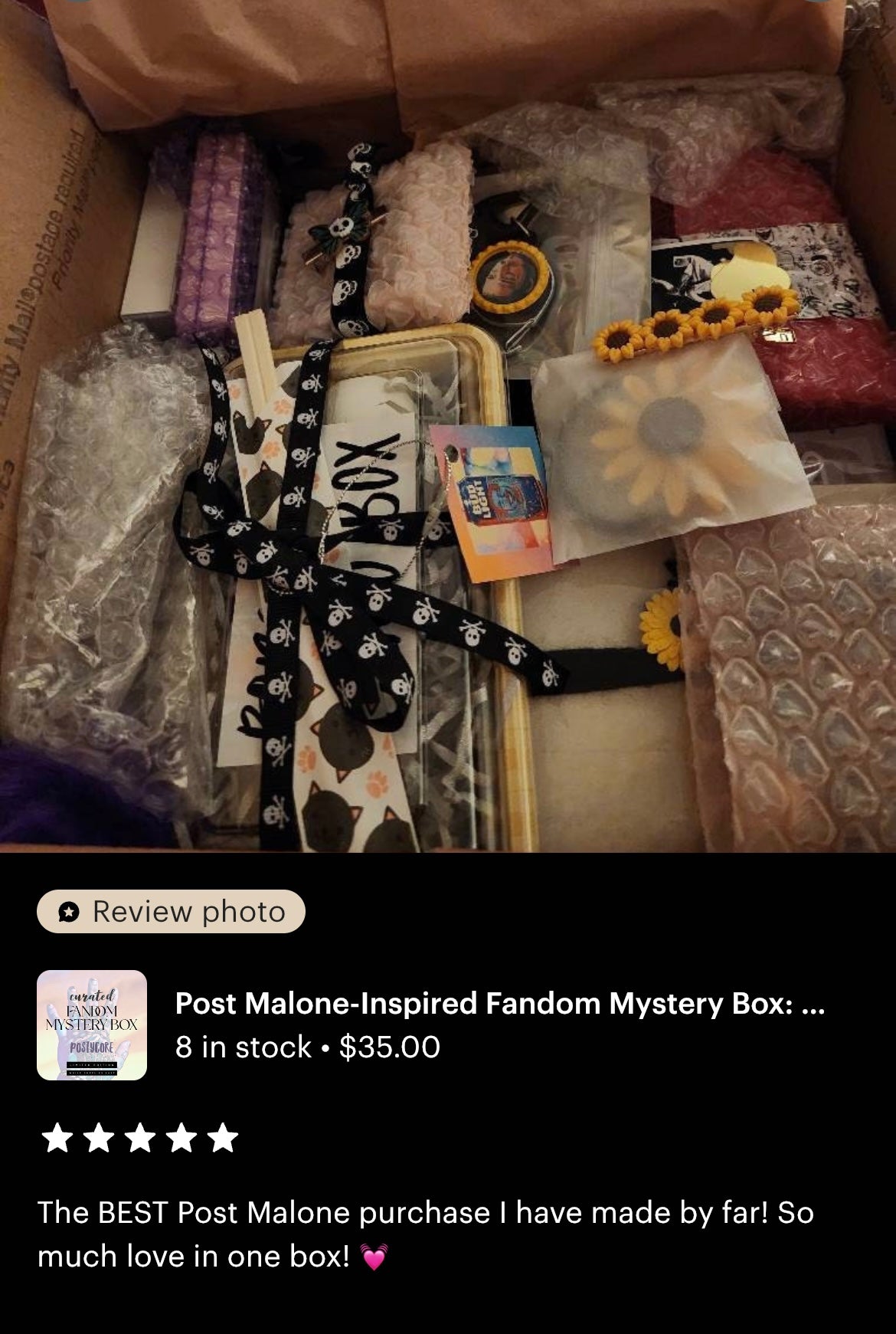 Fan-Core Mystery Box (Post Malone)