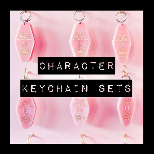 Character Keychain Sets